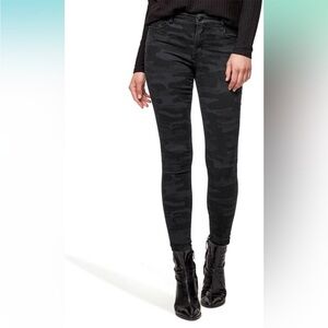 Sanctuary Ankle Jeans Black Camo Size 4